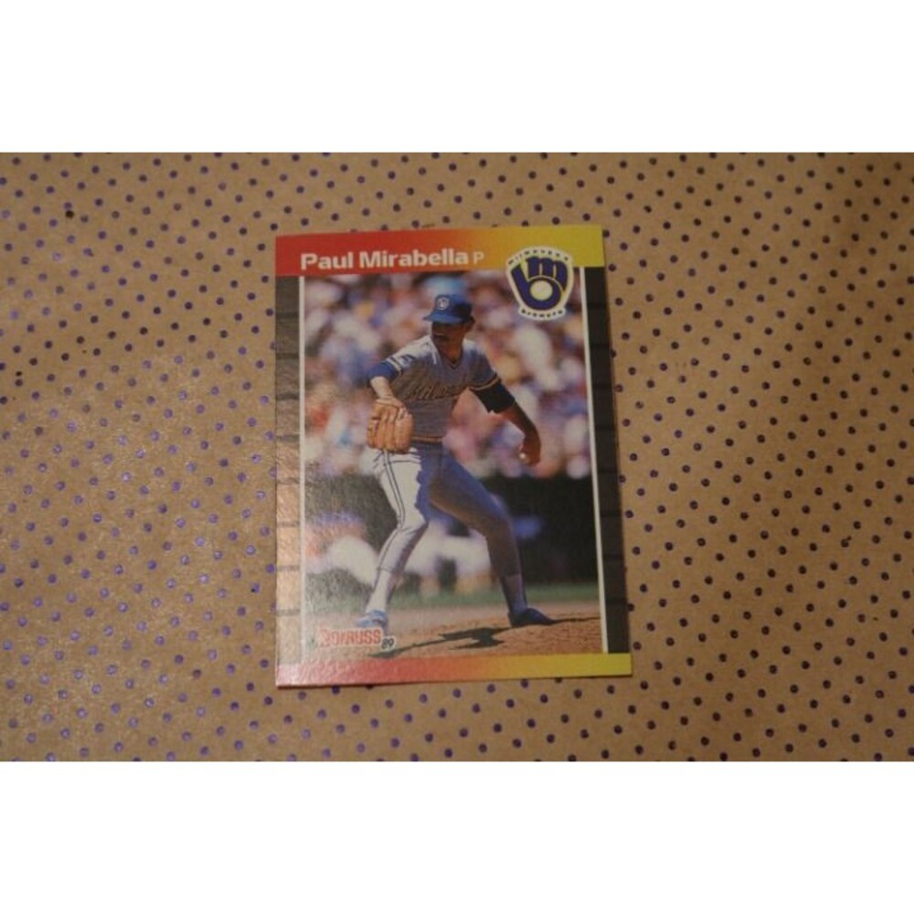 Paul Mirabella #654 Baseball Card (1988)